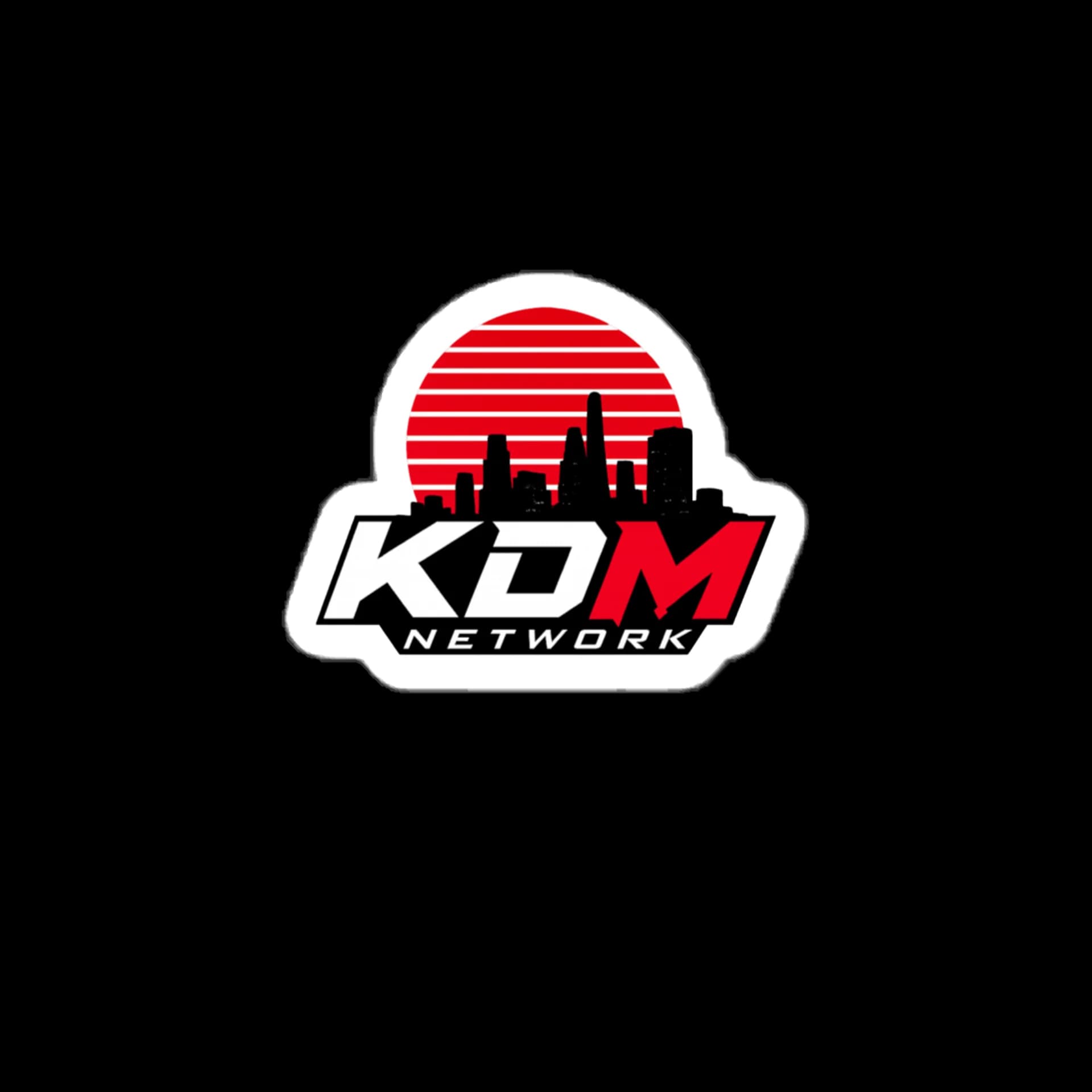 KDM Network — Original Logo Decal